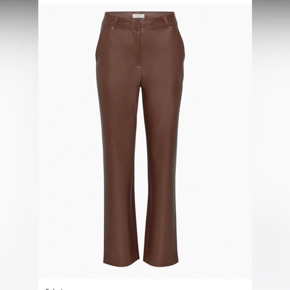 SOLD OUT babaton high waisted leather pants